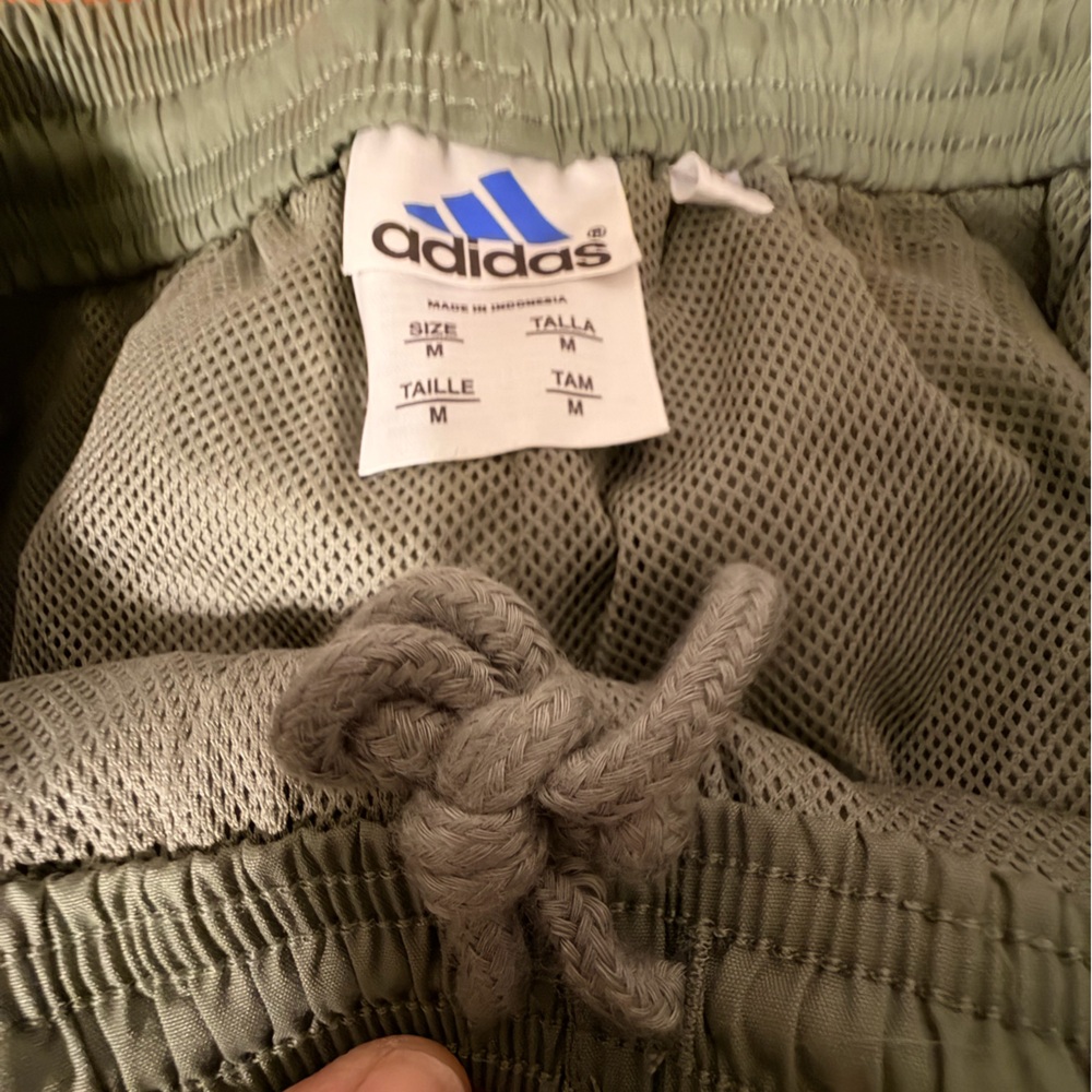 Adidas Sportswear Essentials 3-Stripes Track Pants Green Performance Mens Size M - Picture 13 of 13